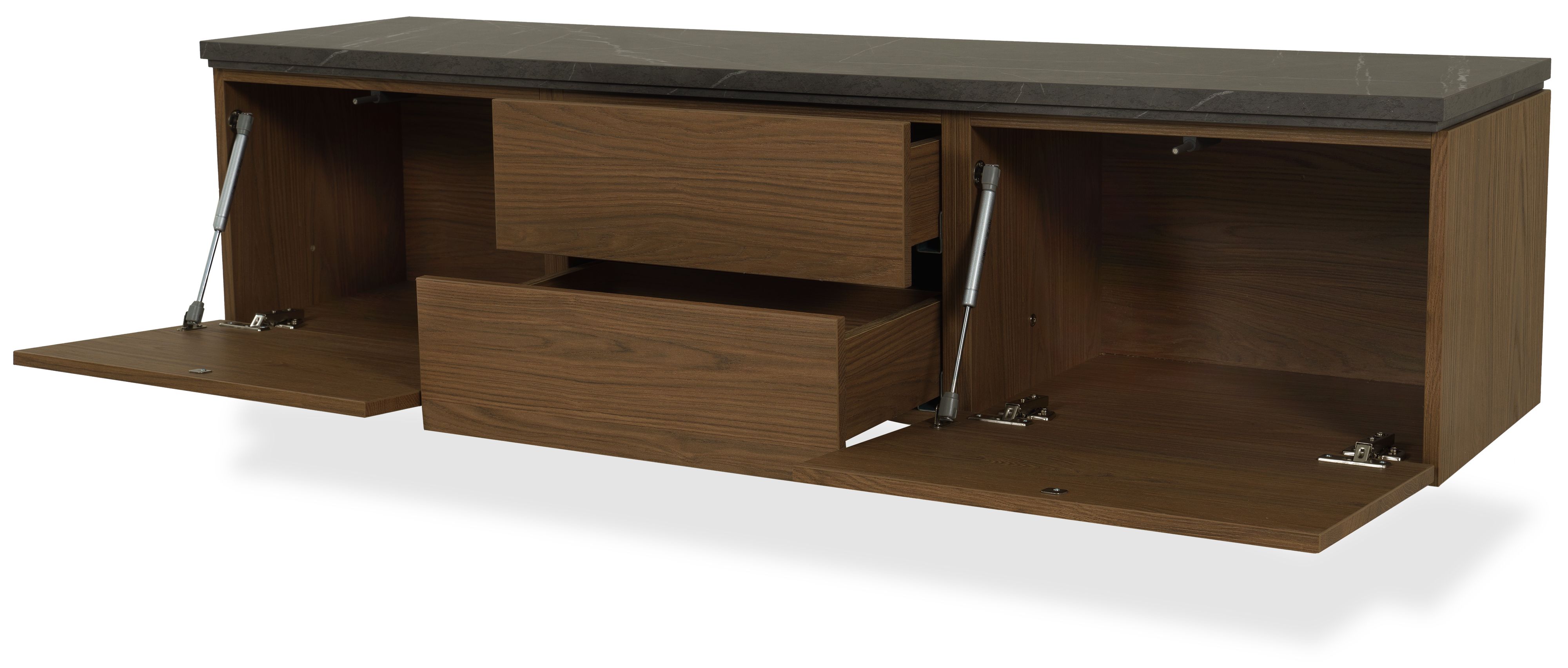 Hangend tv-meubel Vario - Warwick B150 x D40 x H48 cm