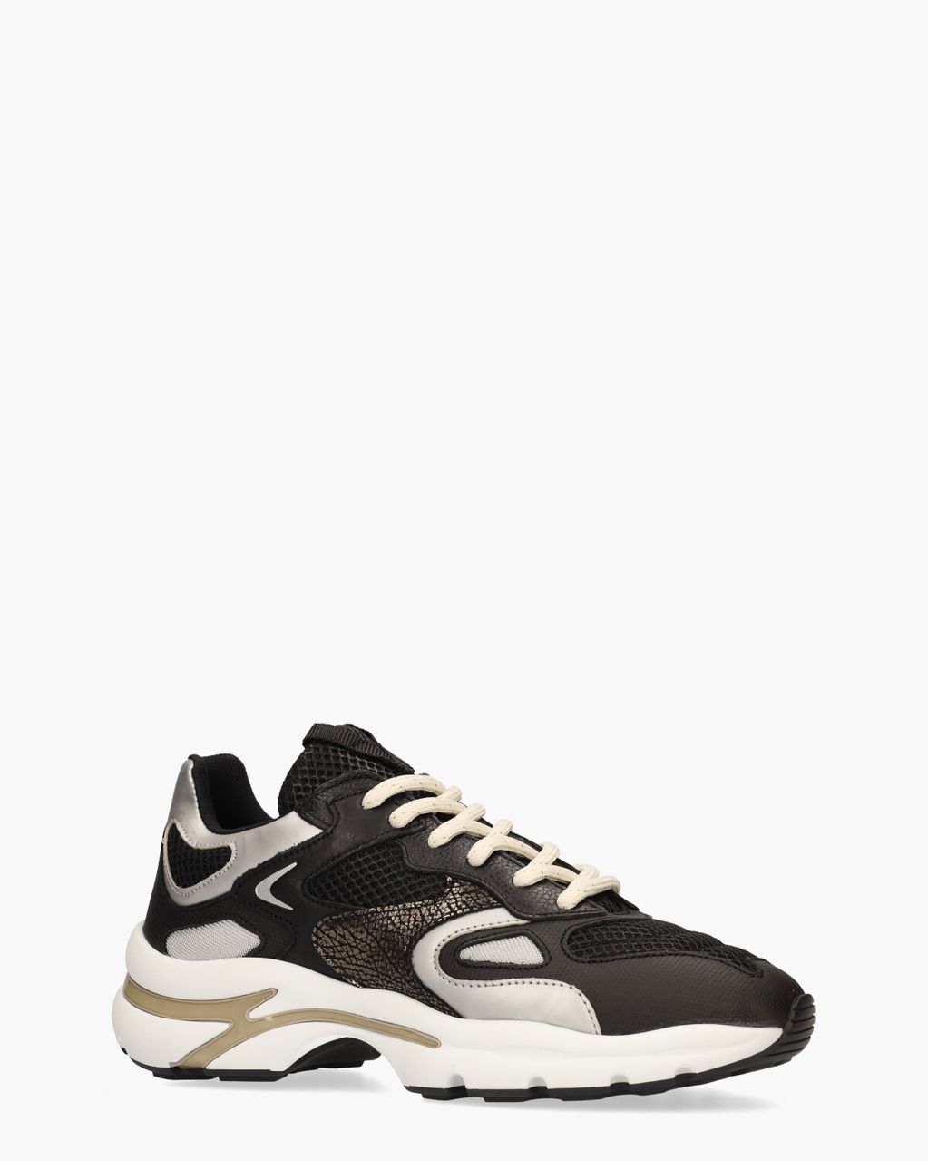Via Vai Vesper Due Zwart Damessneakers