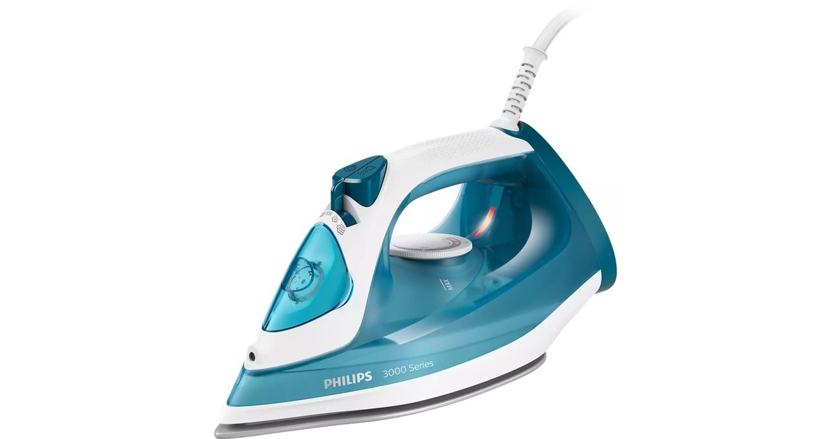 Philips3000 series DST3011/20 stoomstrijkijzer  (Blauw/wit)