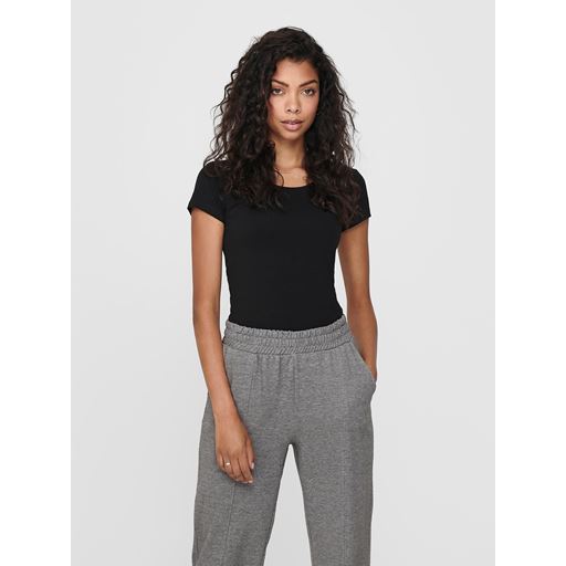 ONLY Live Love T-shirt, Sort, M