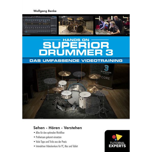 Tutorial Experts Superior Drummer 3 Training