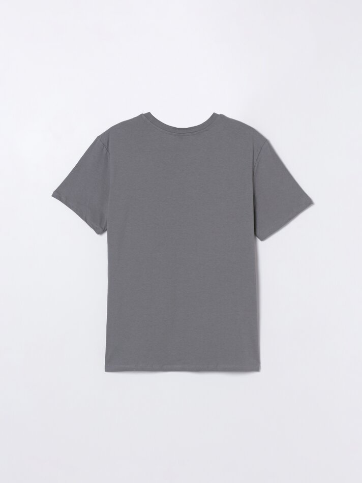 Camiseta estampada Naruto Shippuden - Cinza