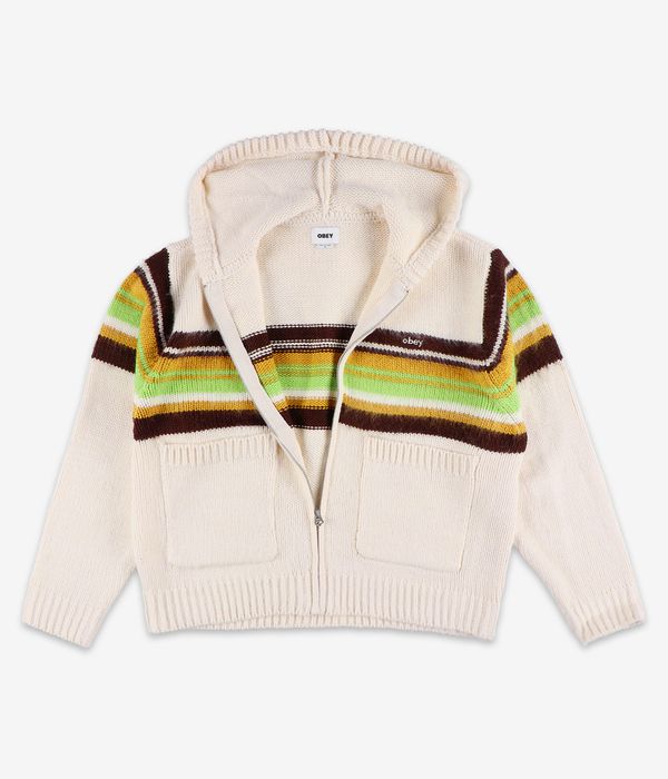 Obey Myers Zip-Hoodie (unbleached multi)