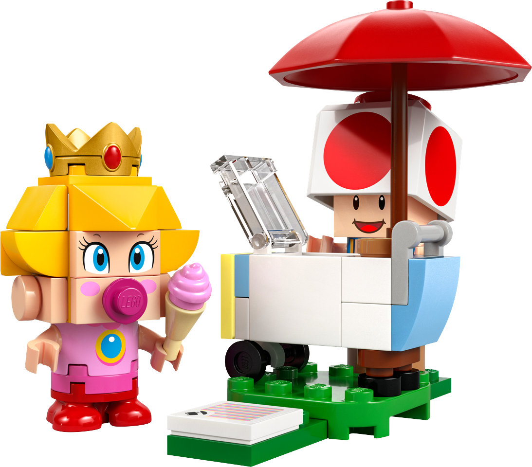 LEGO - Super Mario - Mario Kart™ – Baby Peach og Grand Prix-sæt (72036)