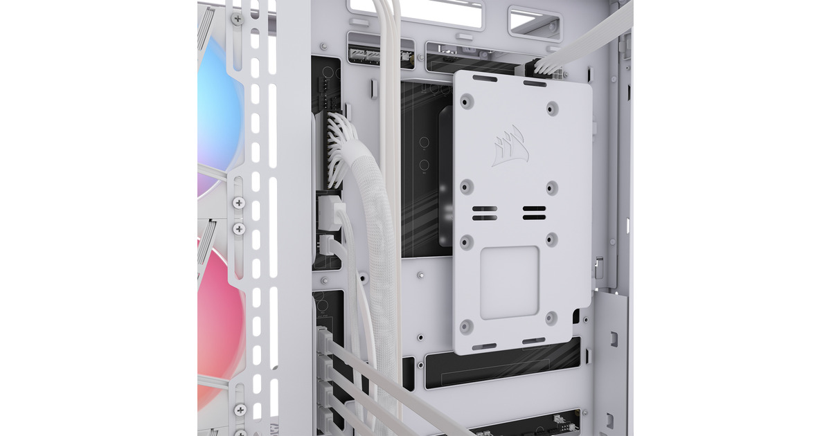 Corsair3500X RS-R ARGB midi tower behuizing  (Wit | 2x USB-A | 1x USB-C | RGB | Tempered Glass)