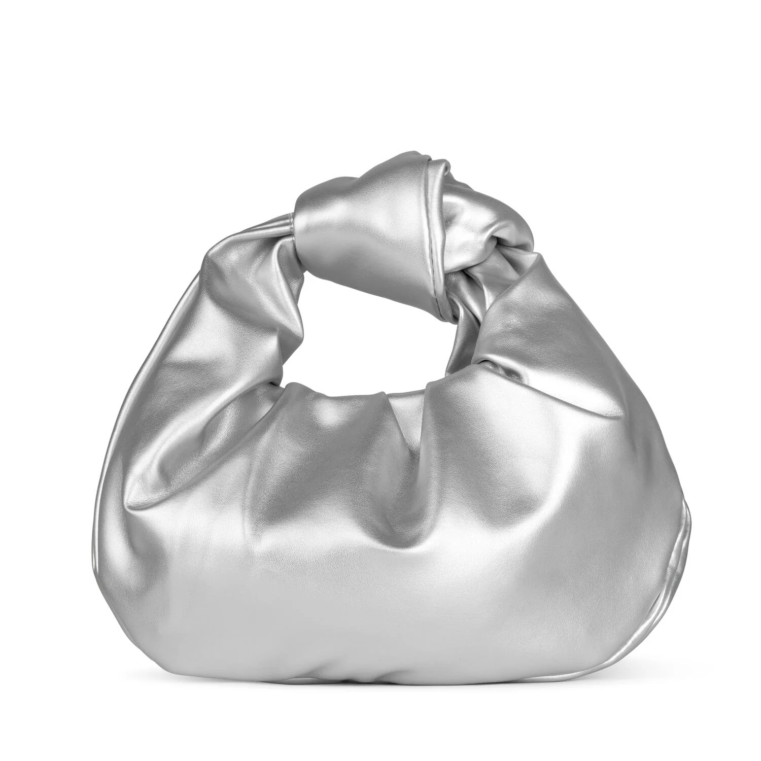 Sui Ava  Nelly Knot håndtaske - sølv