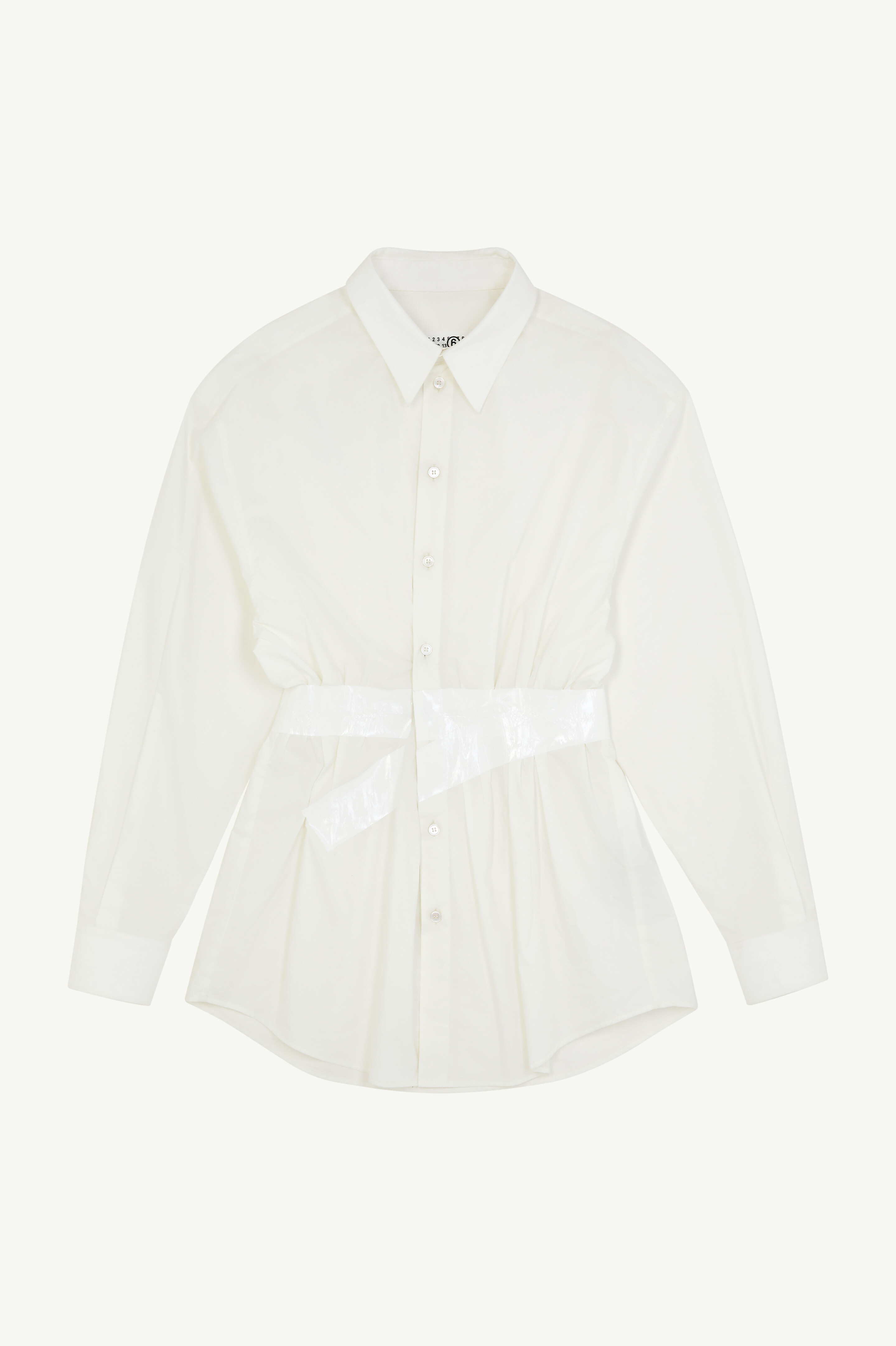 Chemise en popeline Taped