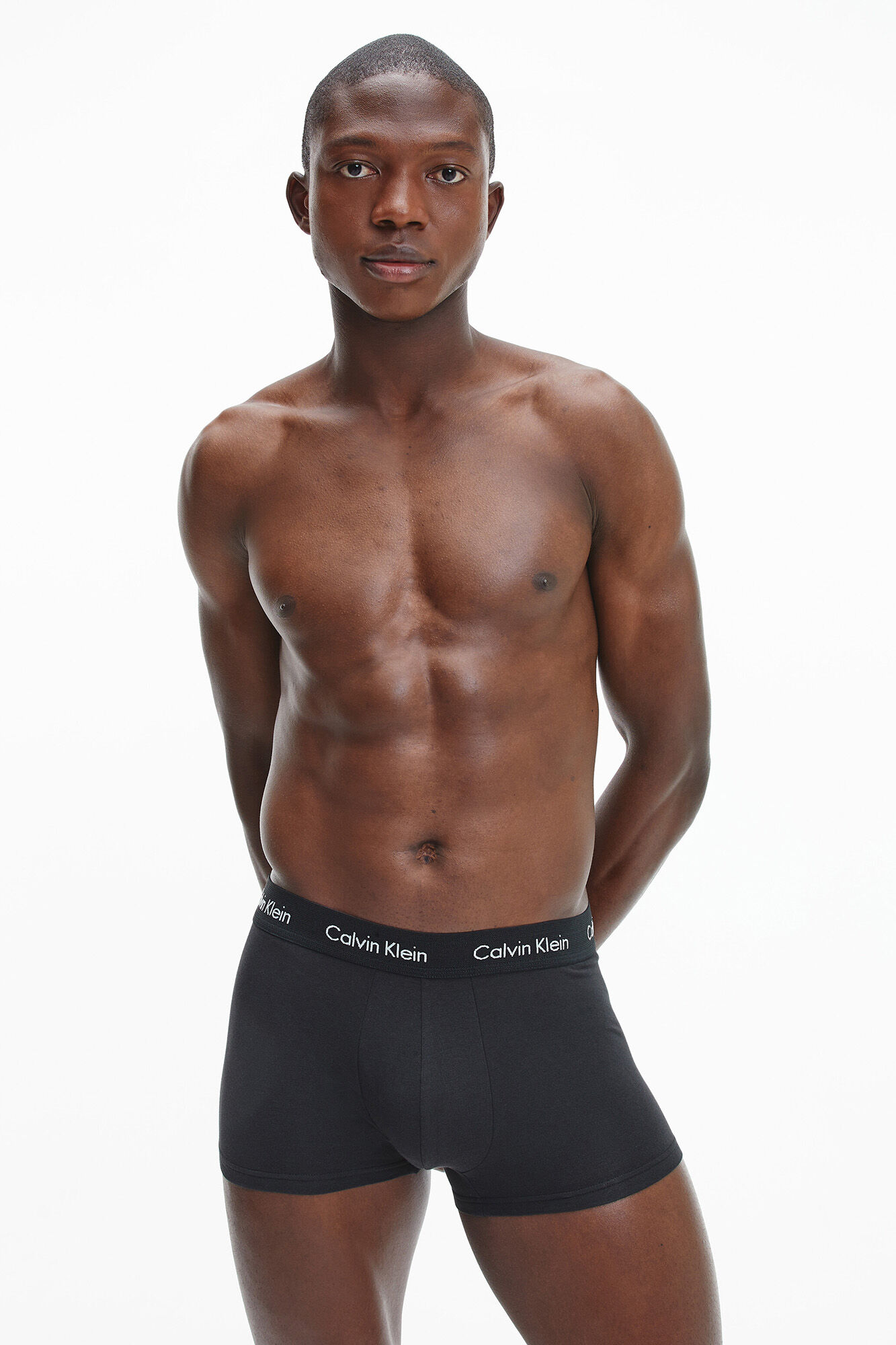 Cuecas boxer Calvin Klein de algodão com cós elástico