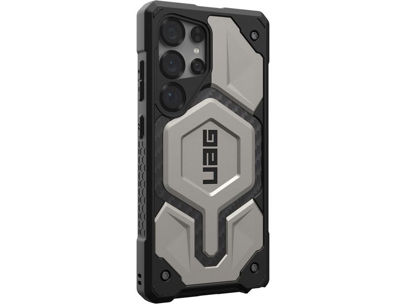 UAG Back Cover Monarch Pro Galaxy S25 Ultra Titanium Schutzhülle für das Samsung Galaxy S25 Ultra