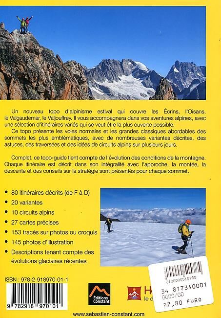 VOIES NORMALES ET CLASSIQUES DES ECRINS