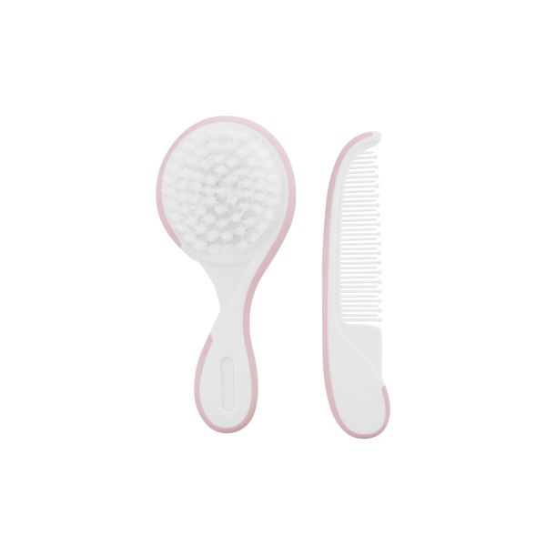 Kikkaboo Pente e Escova Utilitários Rosa