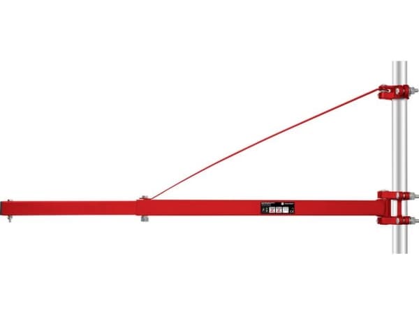 TOOLCRAFT TO-4985424 Svingarm 300/600 kg til hejseværker Bæreevne (med styrerulle) 600 kg Bæreevne (uden styrerulle) 300 kg