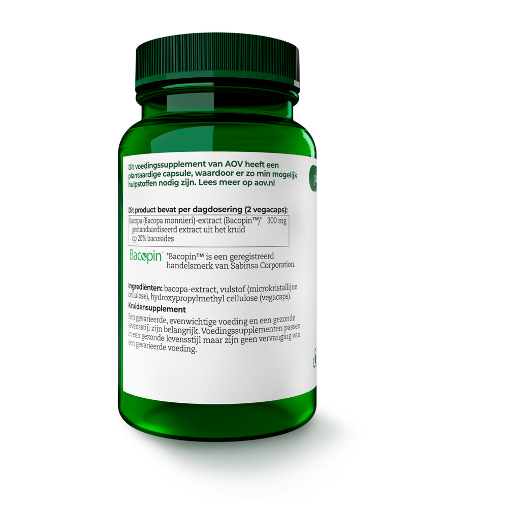 AOV 834 Bacopa (Brahmi)60 vegacapsules