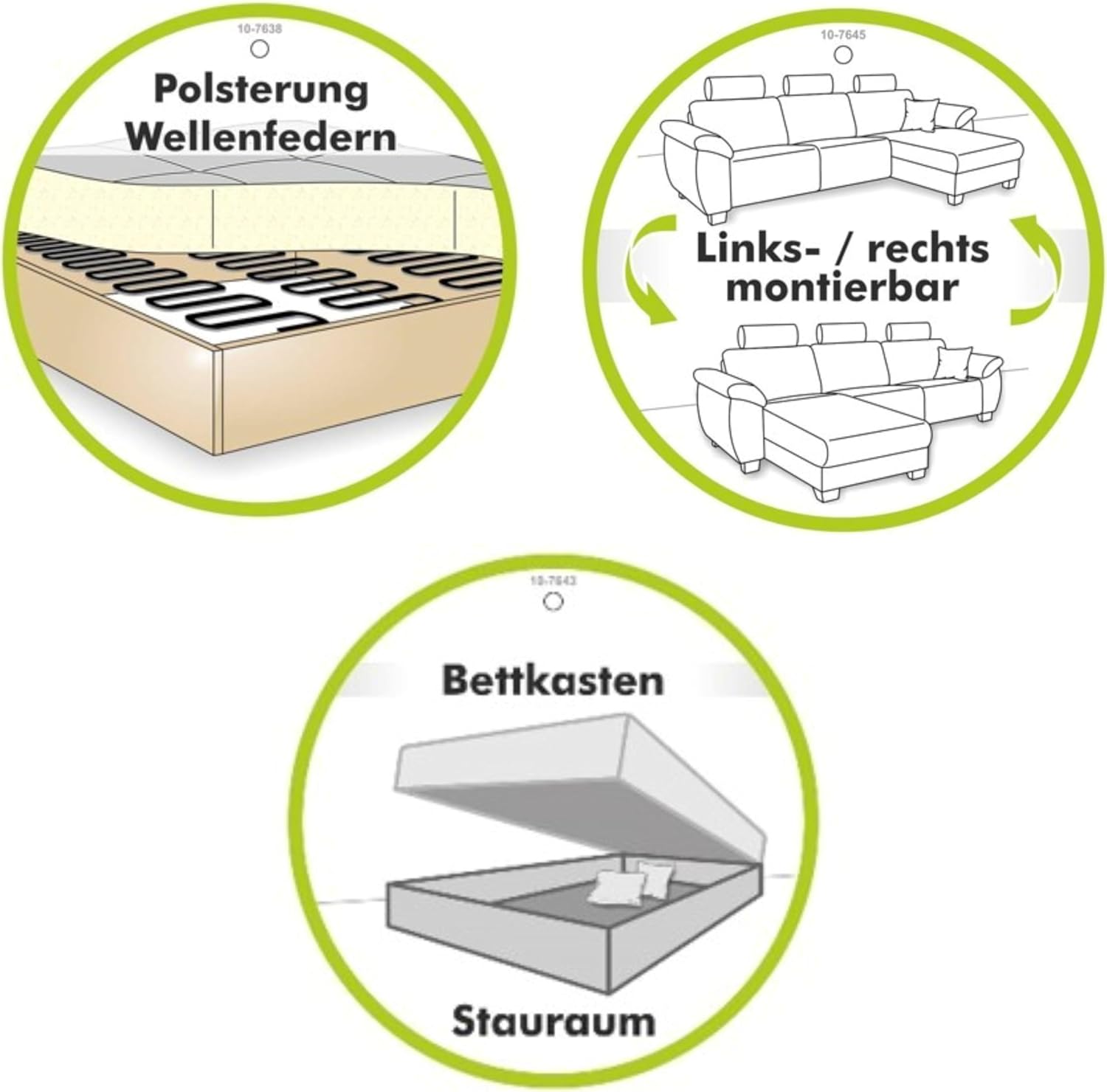 Ecksofa B300/T196/H103 cm mit elektrischer Sitztiefenverstellung, Kopflehnen höhenverstellbar, ausfahrbare Couch, USB Ladefunktion, Bettkasten, spiegelverkehrt montierbar, Chenille Dunkelgrau / 15409