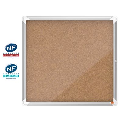 Nobo - Vitrine intérieure 6 A4 (709 x 668 mm) - fond liège