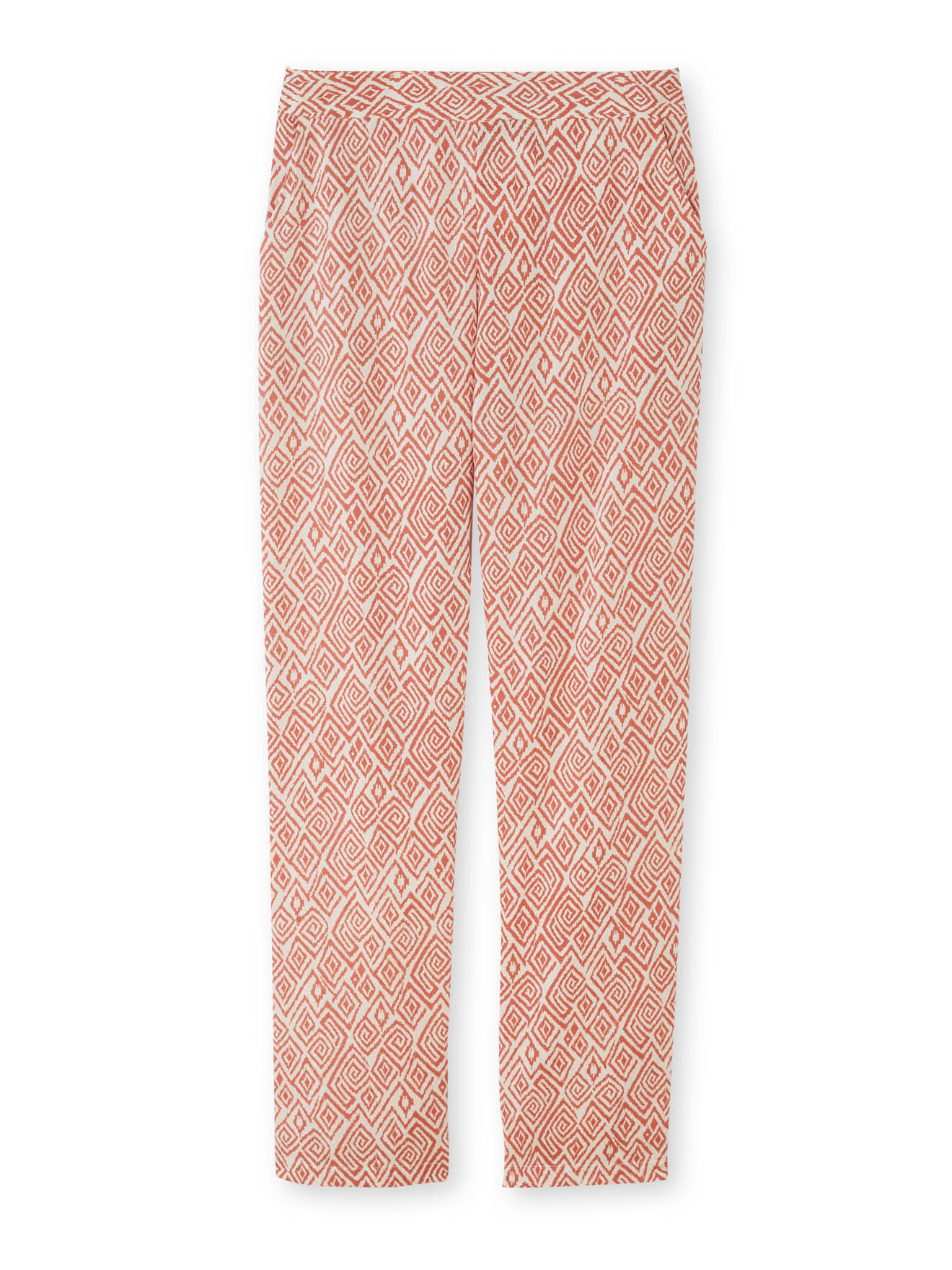Pantalon fluide élastiqué