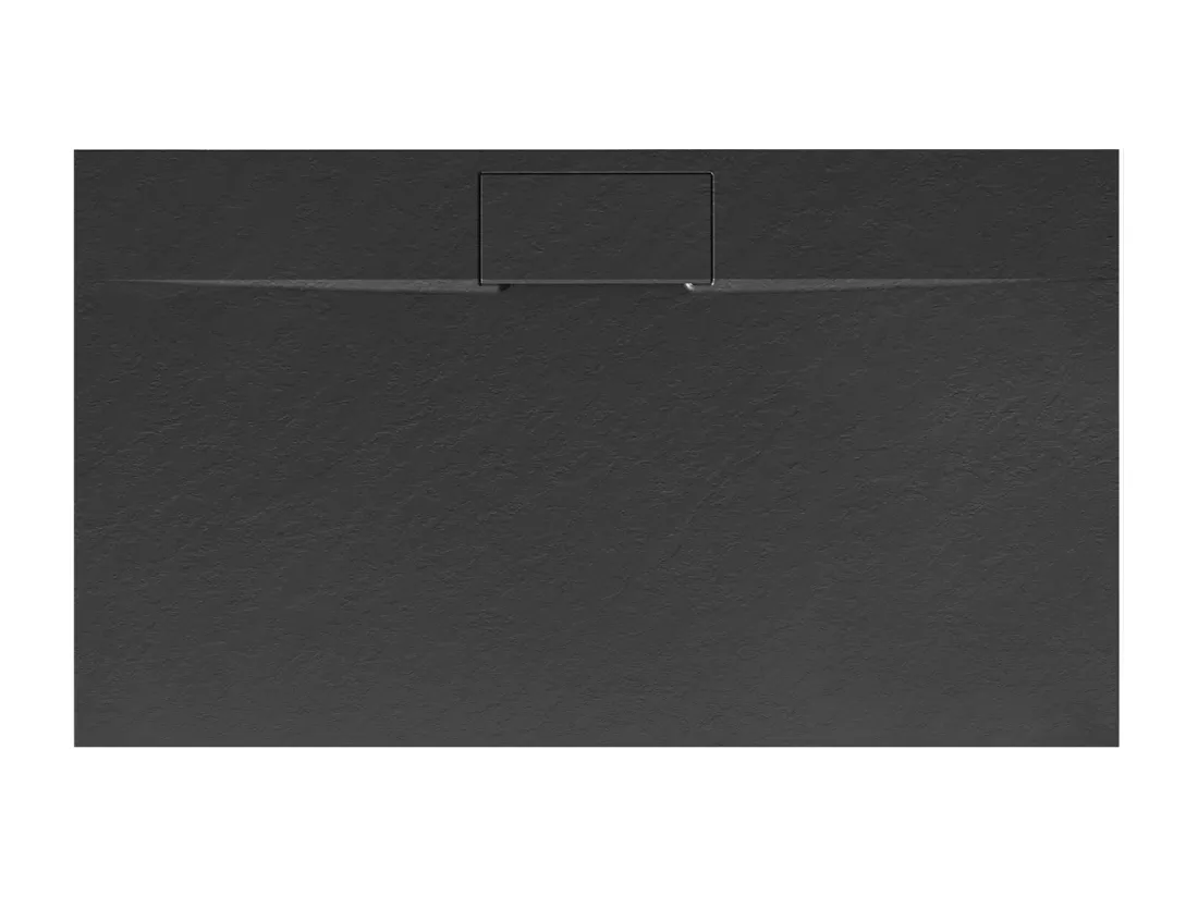 Receveur De Douche Rea Bazalt Long 80X120 Black