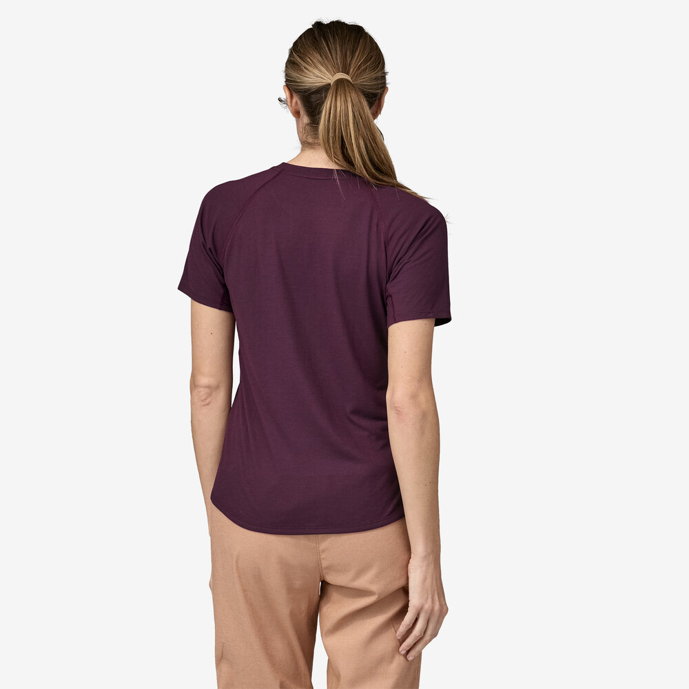 Capilene Cool Trail Shirt für Damen mit kurzen Ärmeln