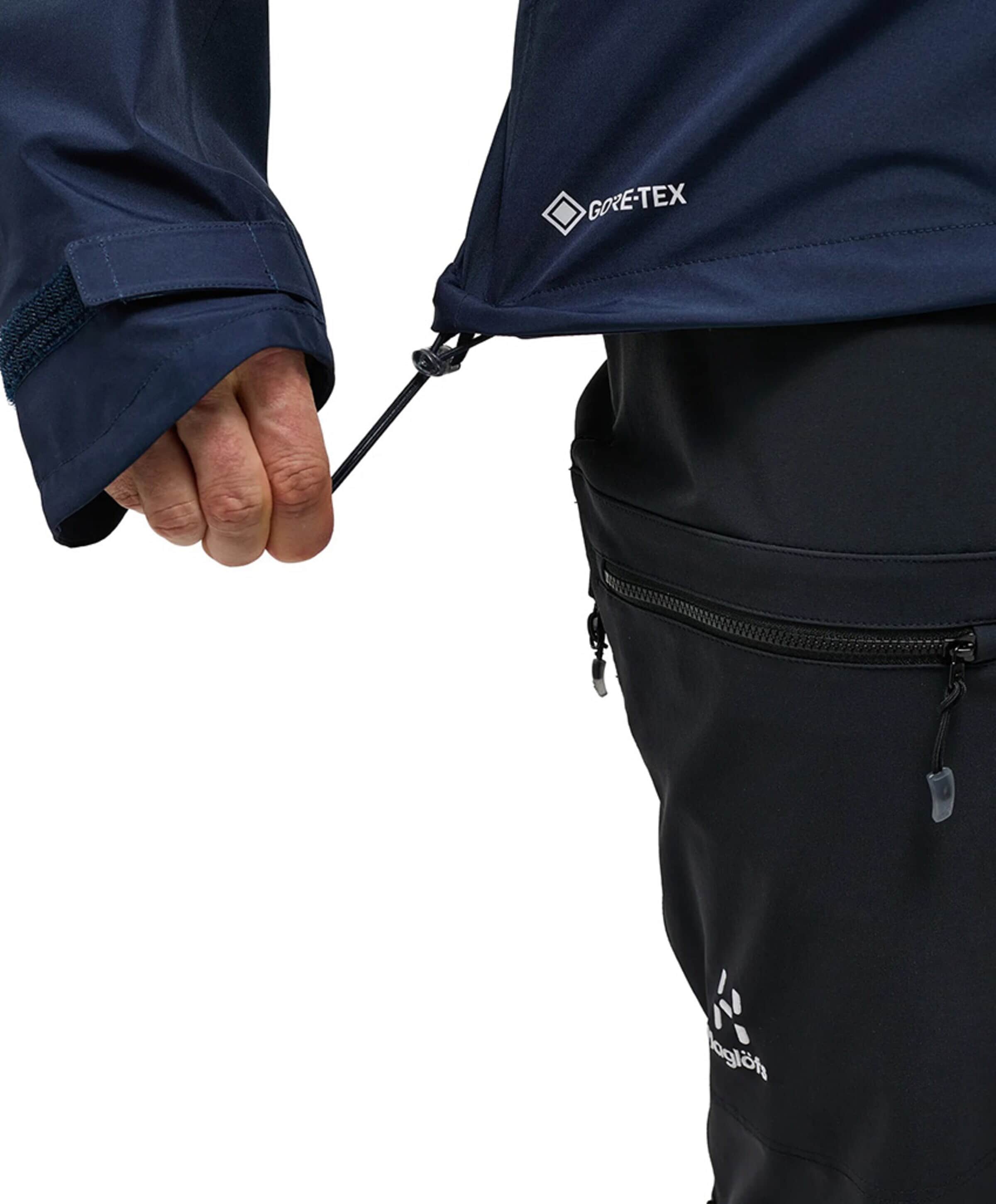 Haglöfs Heren jas blauw