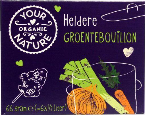 Your Organic Nature Groentebouillon zonder gist 66g