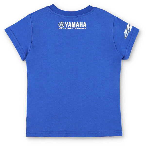 Fabio Quartararo - T-shirt enfant Dual FQ20 Yamaha - 2023 Bleu / Rouge