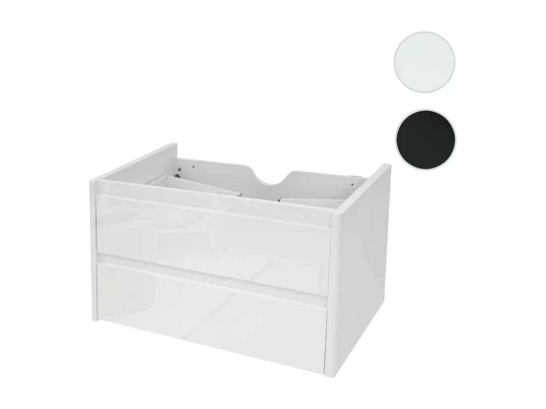 Meuble sous-lavabo MCW-B19, blanc
