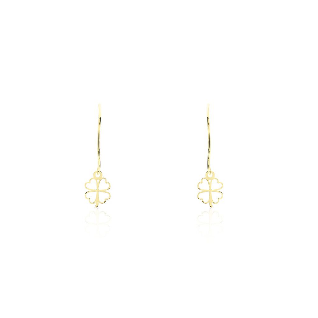 Boucles D'oreilles Pendantes Dagny Or Jaune
