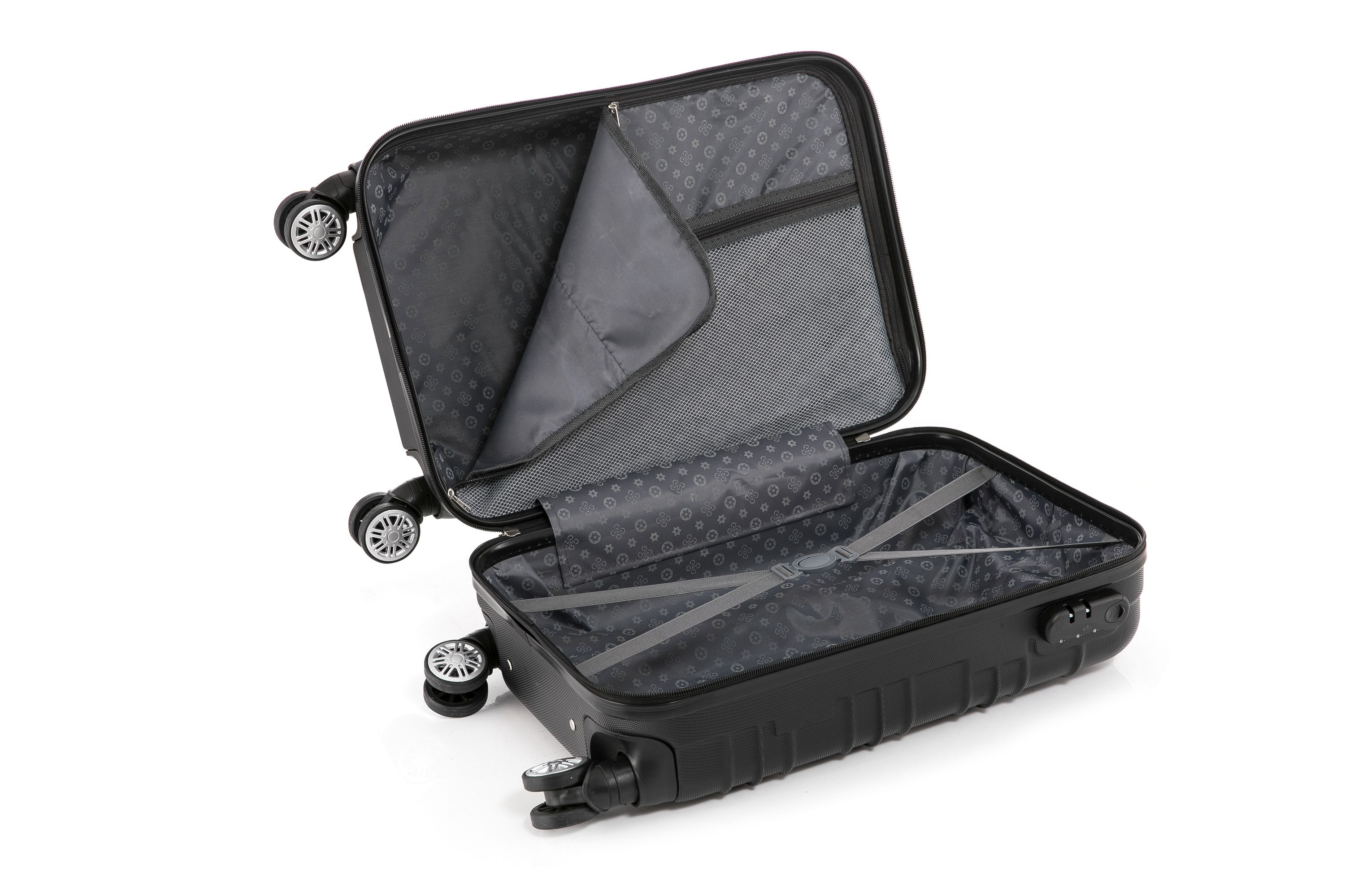 Reisekoffer Hartschalenkoffer AVA Grösse XL schwarz