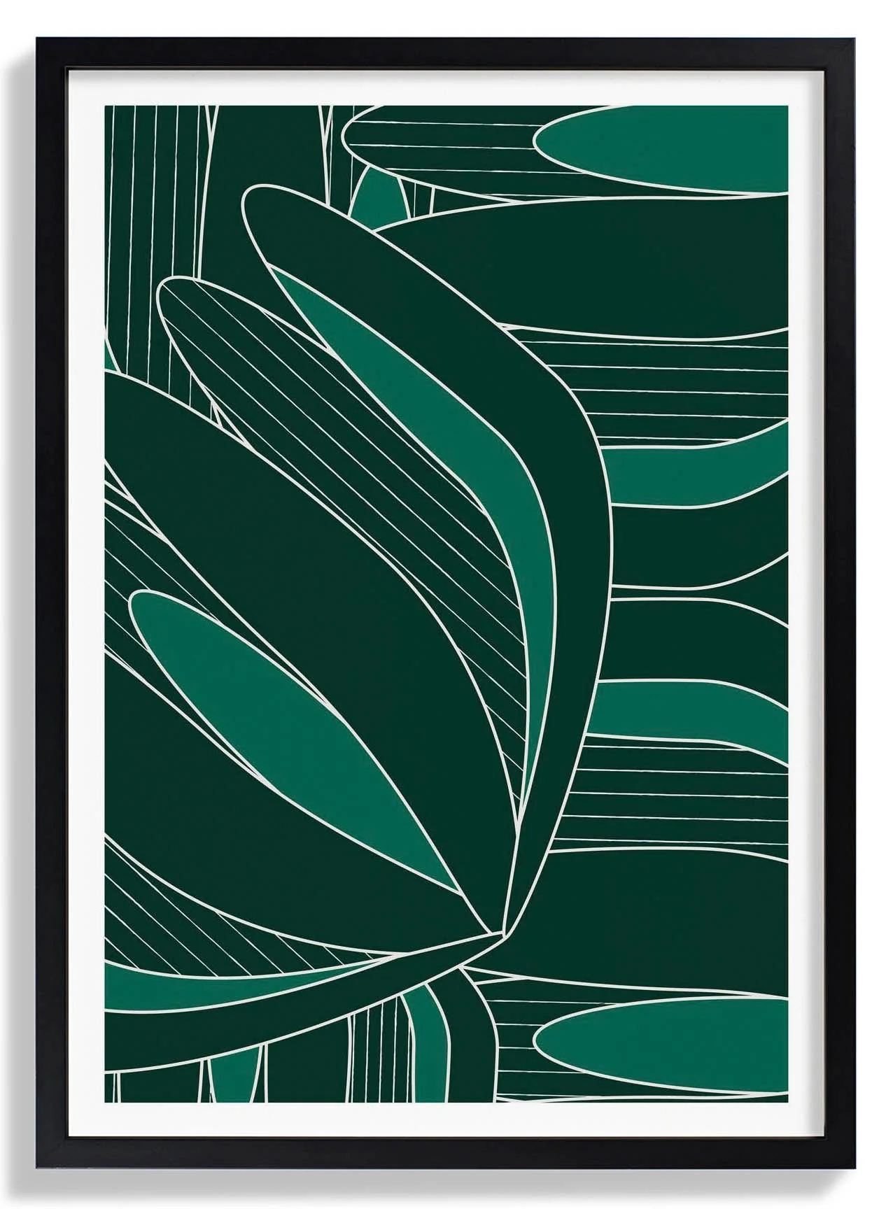 Botanisch Geometrisch Nr 10 von Cinthya Godoy
