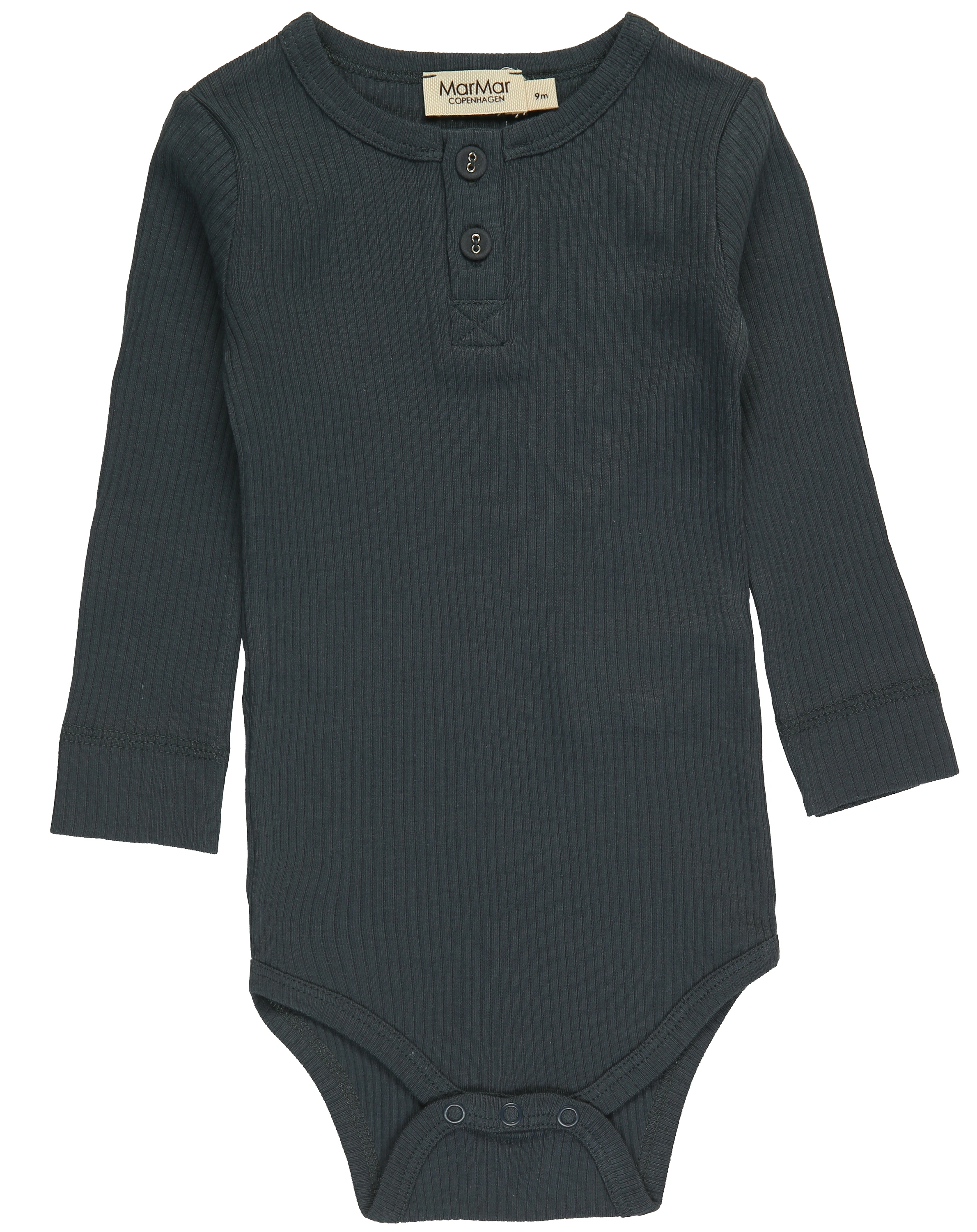 Langarmbody HENLEY in blue