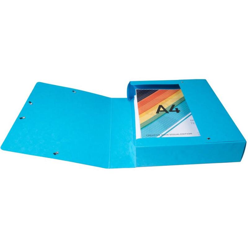 Boite de classement Exabox Dos 60mm Carte lustrée - A4