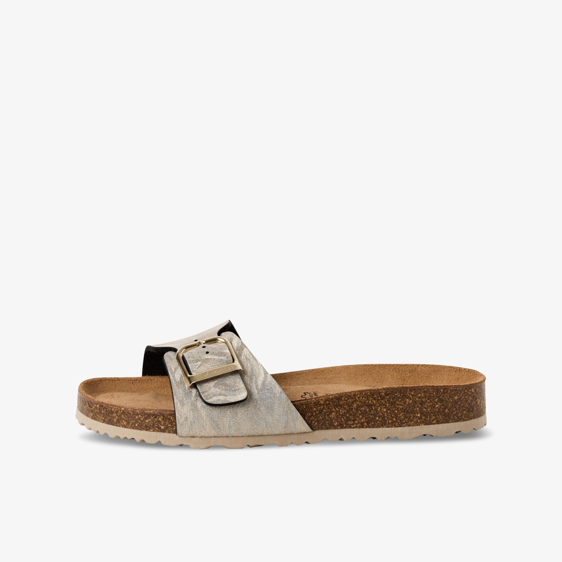 Tamaris Damen Pantoletten gold