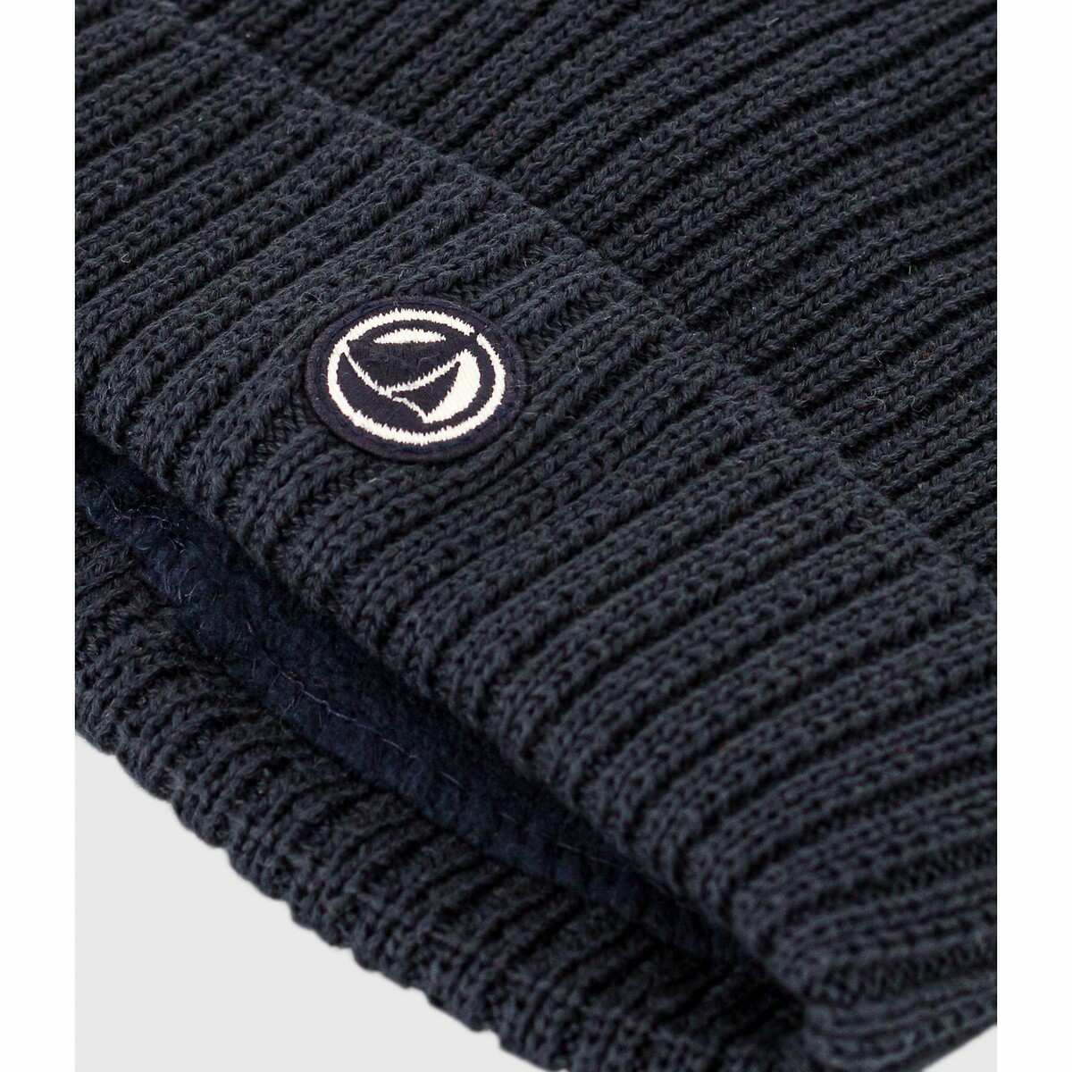 PETIT BATEAU<br>Chapéu tricot, forro polar