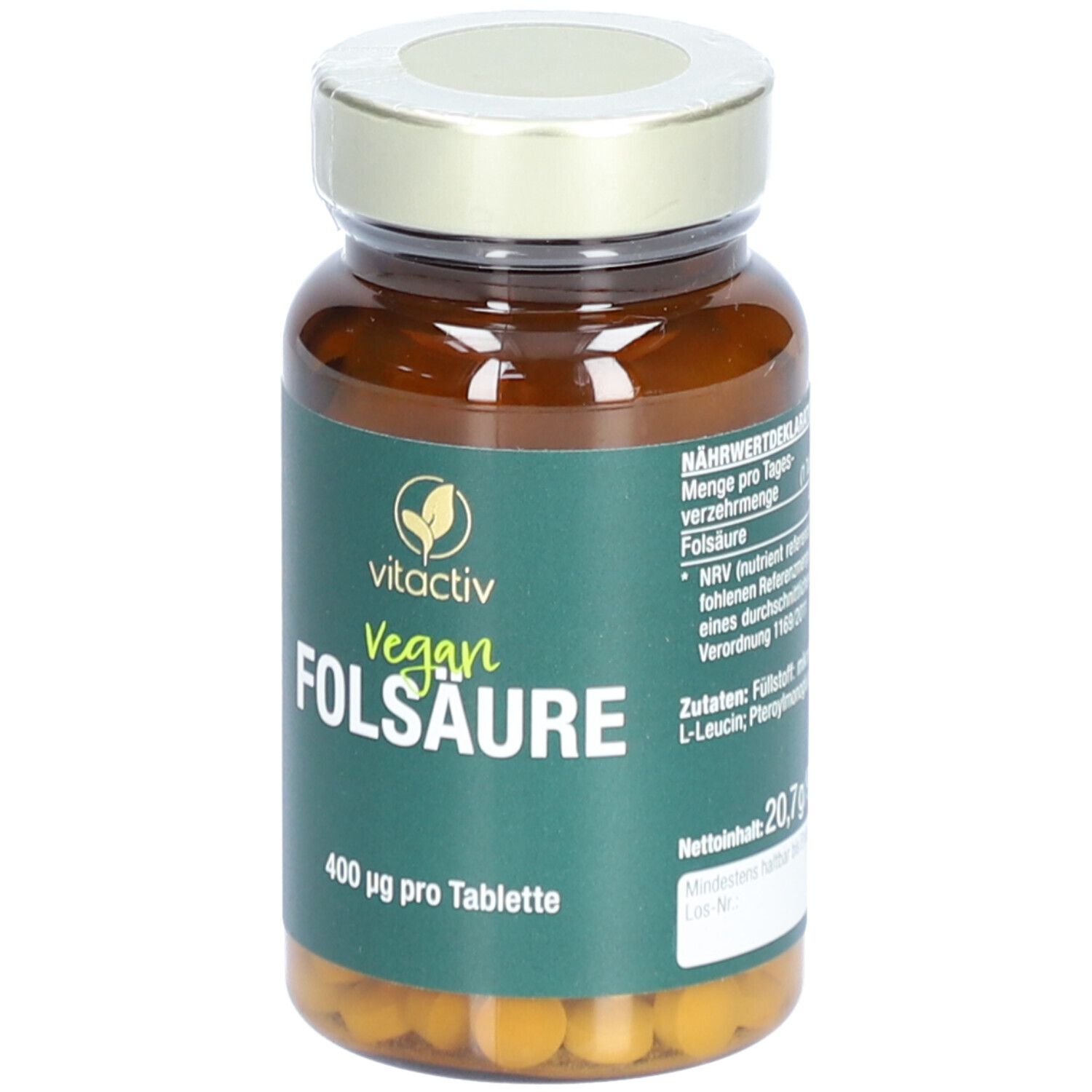 Vitactiv Folsäure Tabletten 400 µg