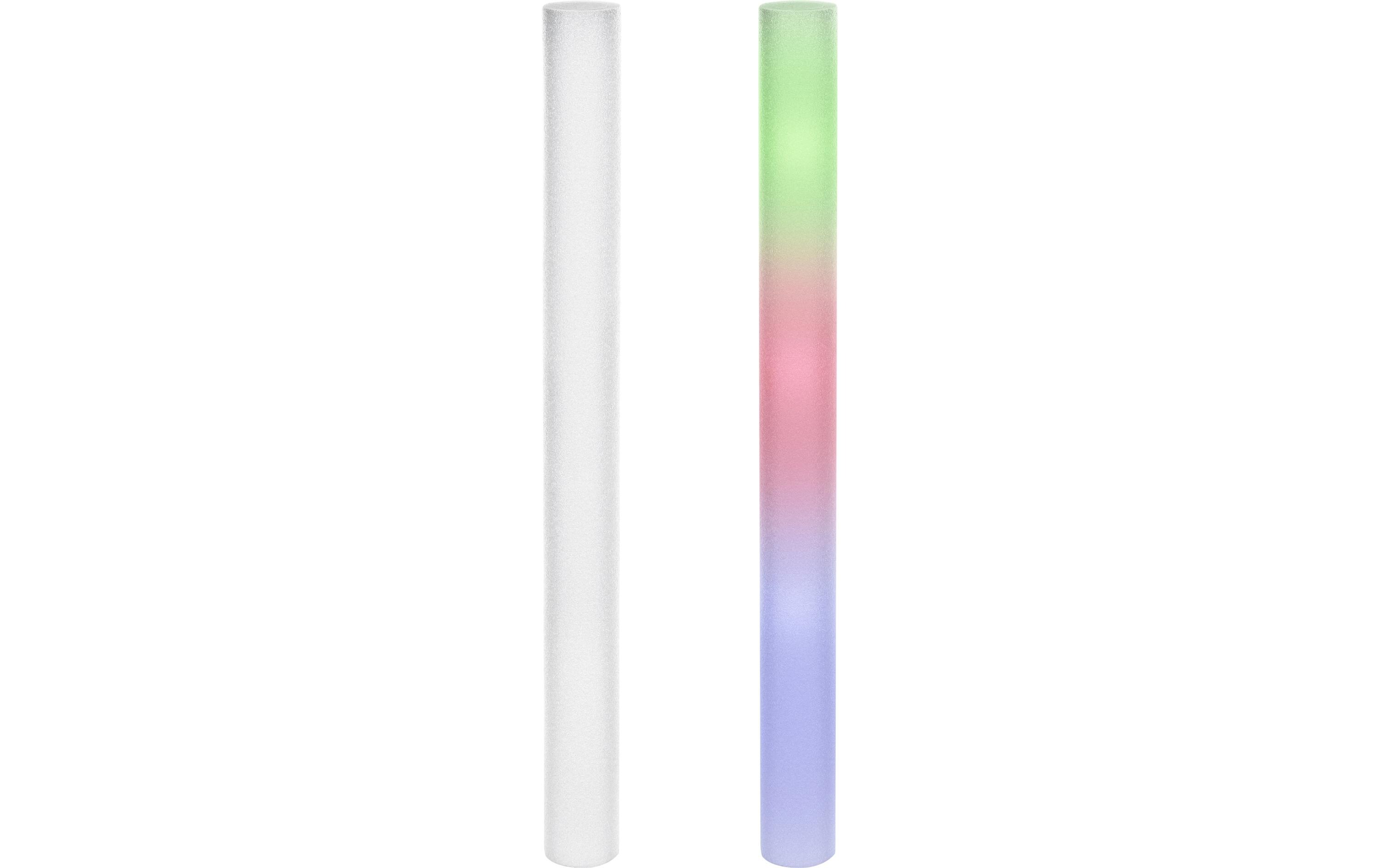 LED Stab Schaumstoff 3-farbig, 9 Stk.LED-Schaumstoffstab, 48 cm