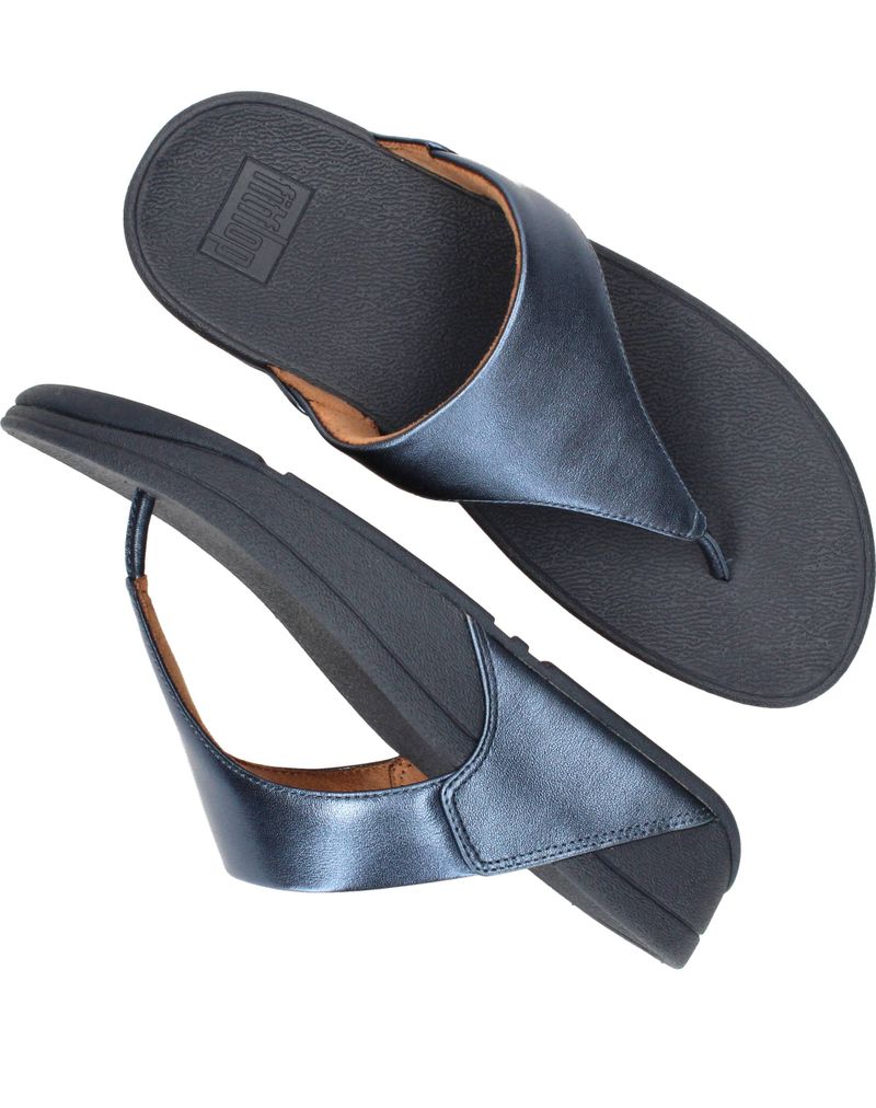 FitFlop Lulu Teenslippers Blauw Dames