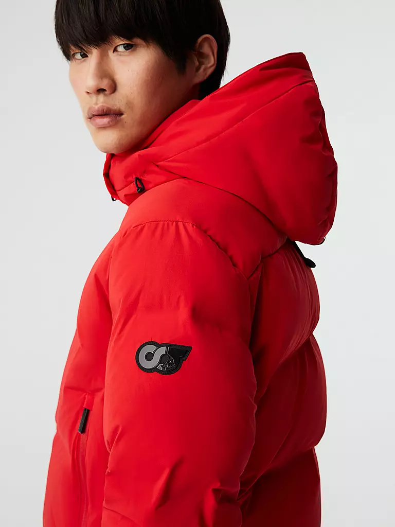 ALPHATAURI Daunensteppjacke ODORU rot