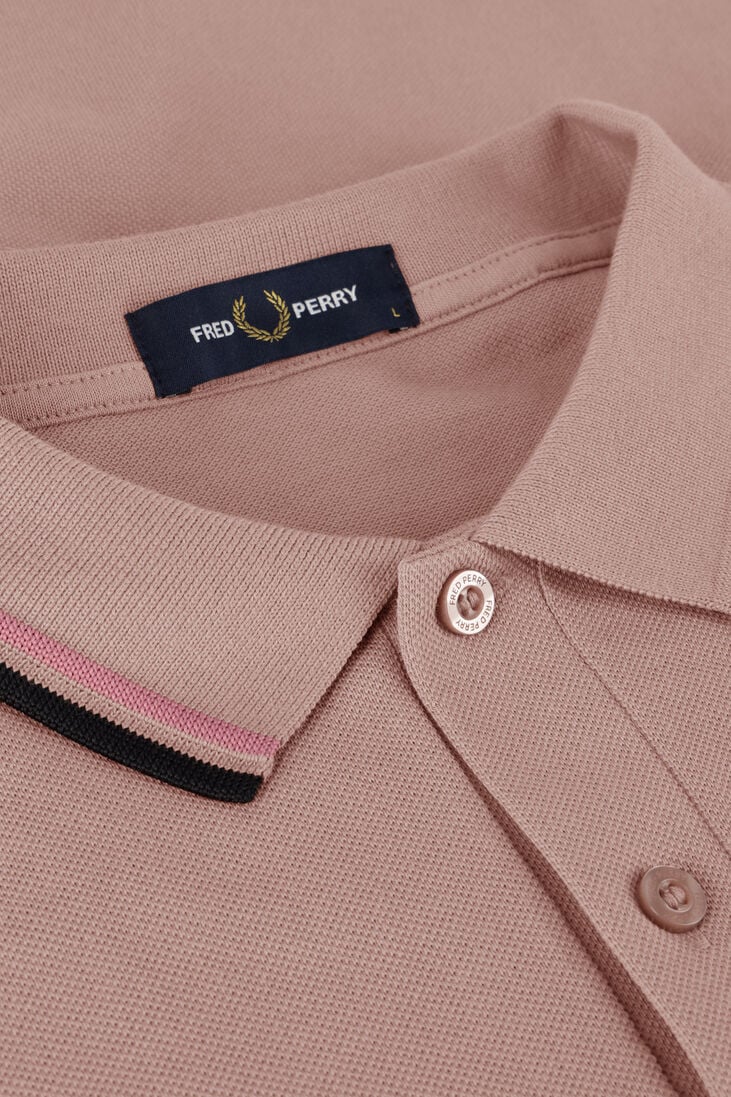 FRED PERRY lichtroze fred perry polo the twin tipped fred perry shirt