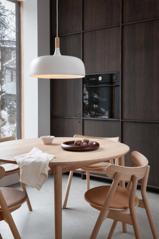 Northern Acorn hanglamp Ø48 wit