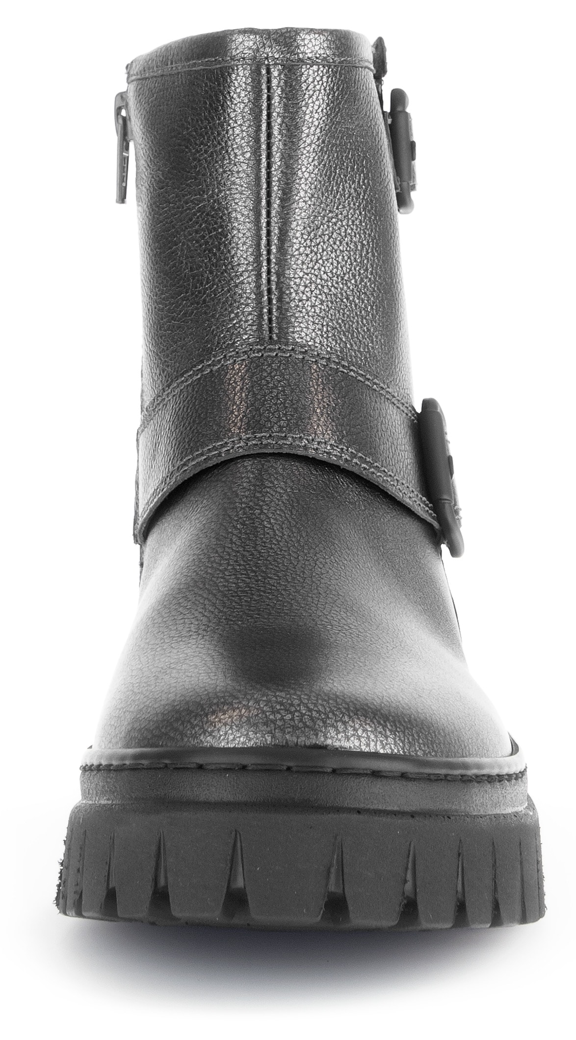 Gabor Schlupfboots »York«  , Plateau, Stiefelette, Chunky Boots, Weite G, in Metallic-Optik