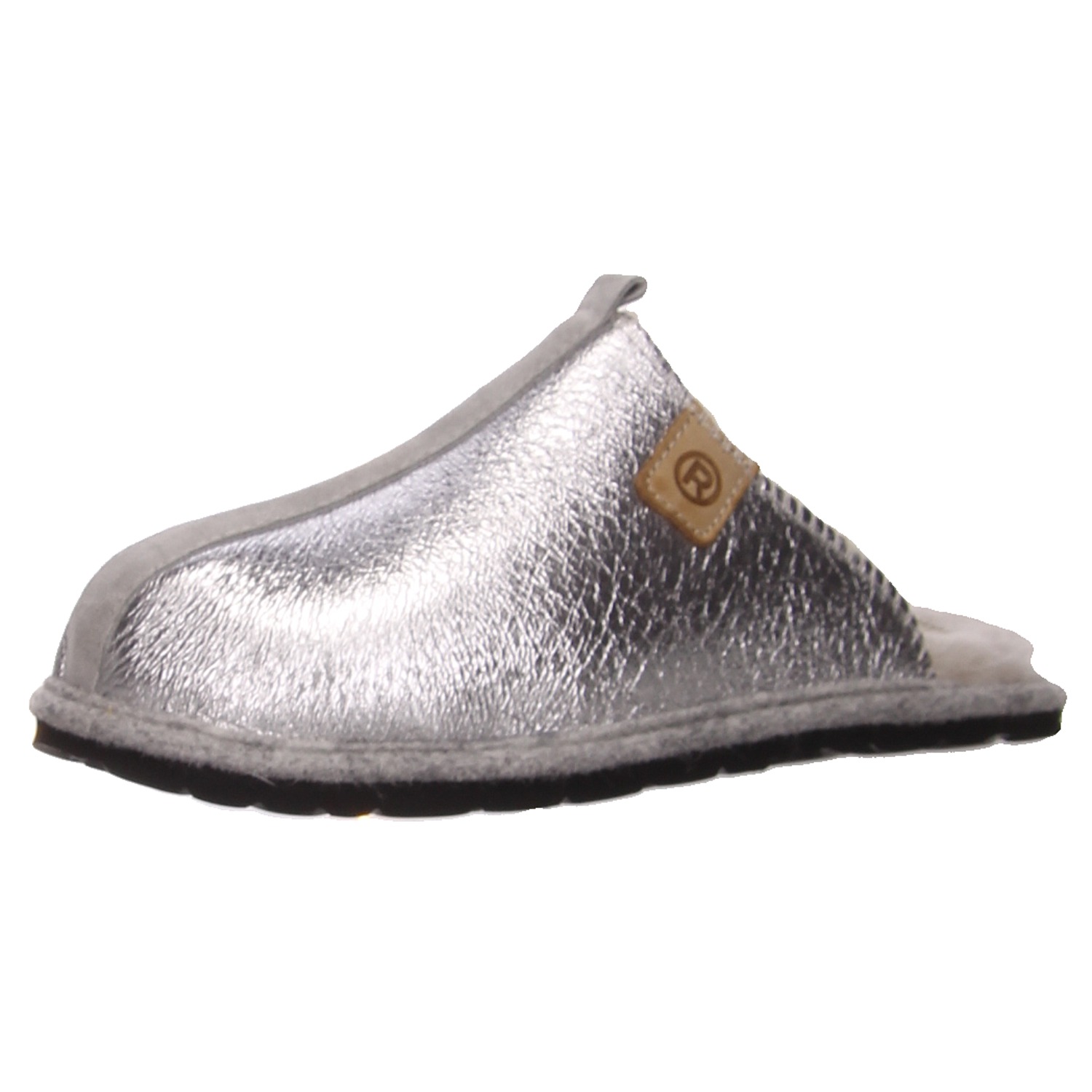 Rohde Pantoffeln silber gold/silber/bronce