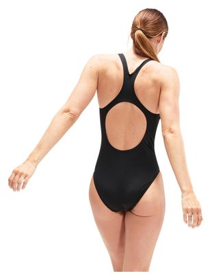 Maillot de Bain Femme 1 pièce Speedo Eco  Placem Dig Medalist Noir Multi Couleurs