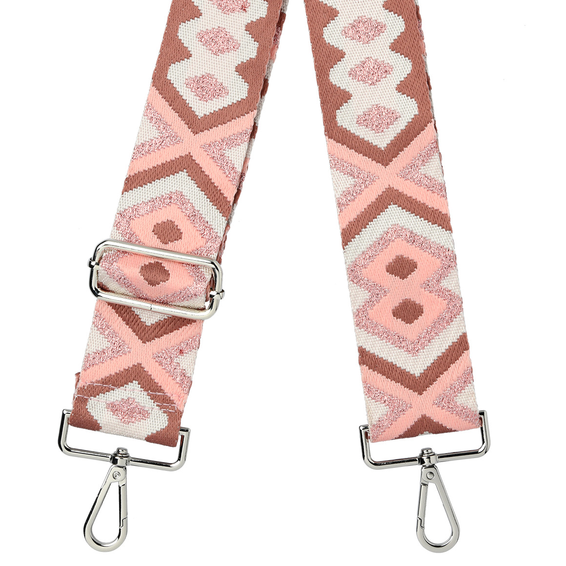 Gina Benotti Schulterriemen mit Allover-Muster altrosa / rosa