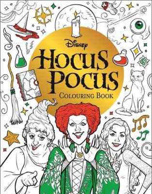 DS Hocus Pocus Colouring Book: colour your way through Salem with the Sanderson sisters (Paperback)