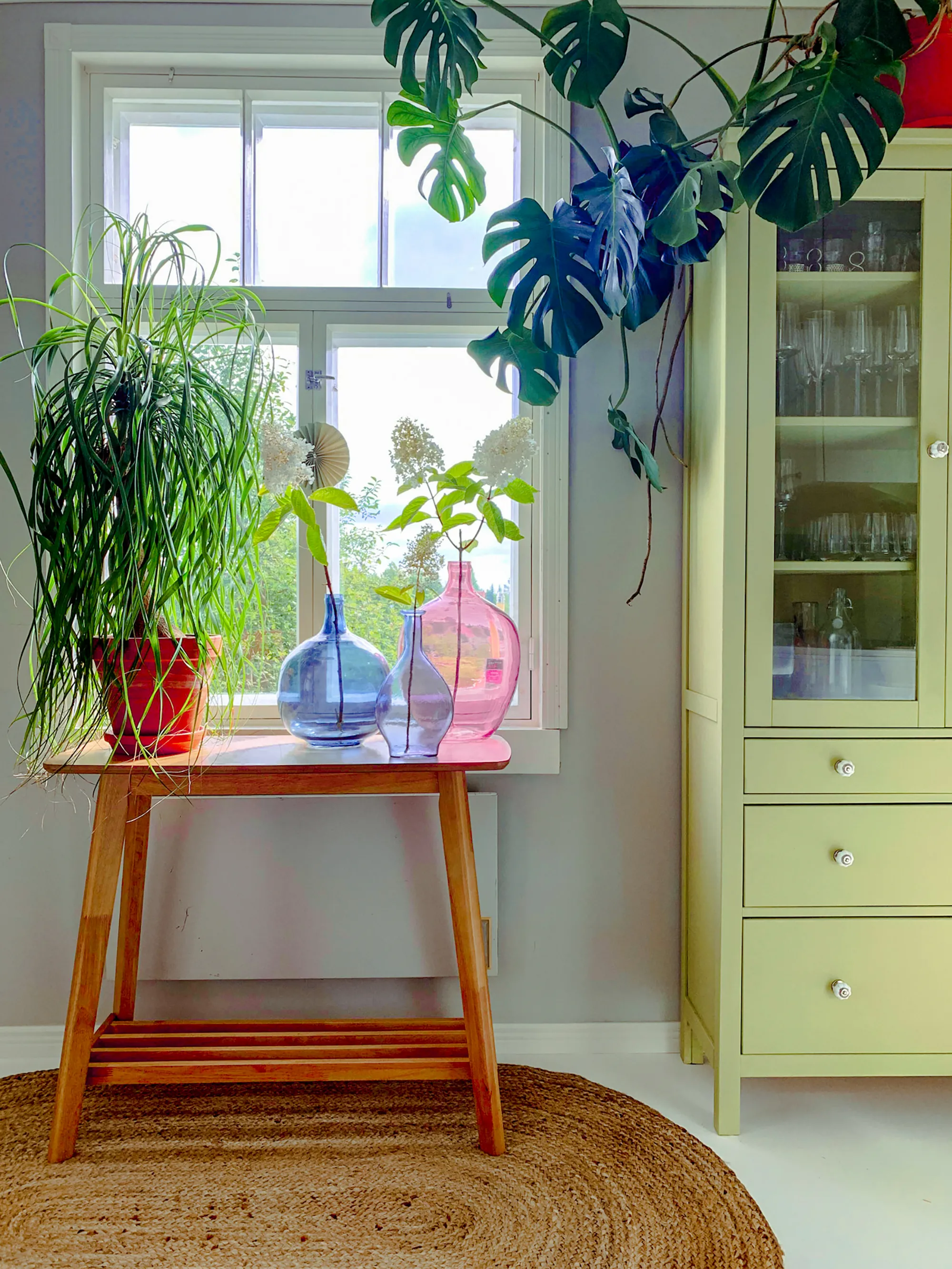 Sidetable TULARE Lichtbruin