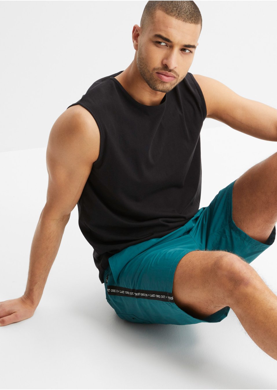 Short en microfibre, Regular Fit