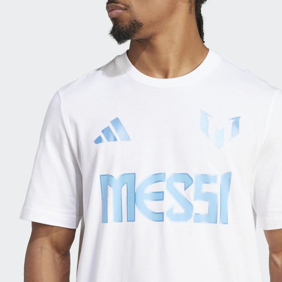 Adidas T-shirt graphisme Nom et numéro de Messi
