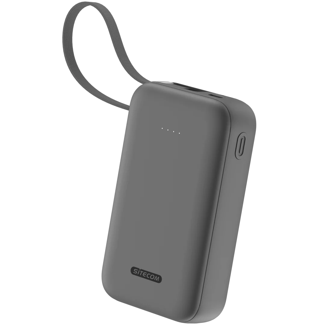 Sitecom powerbank met USB-C kabel 1 Stuks