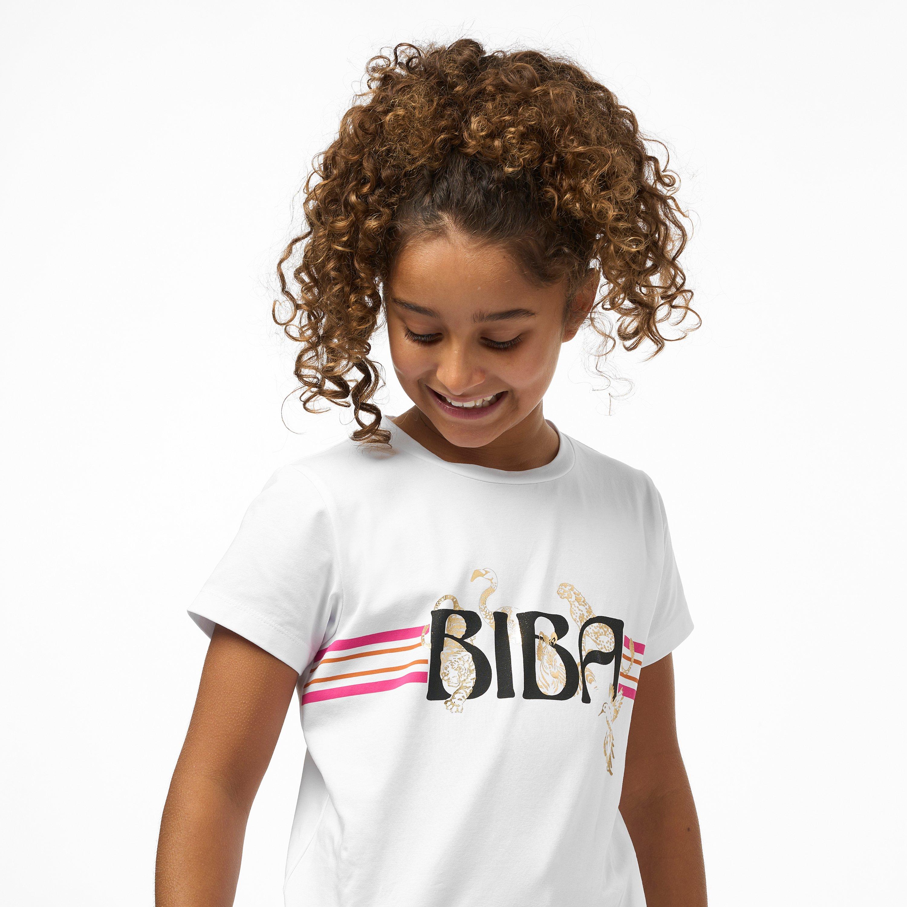 Biba Junior Girls Biba Logo T Shirt