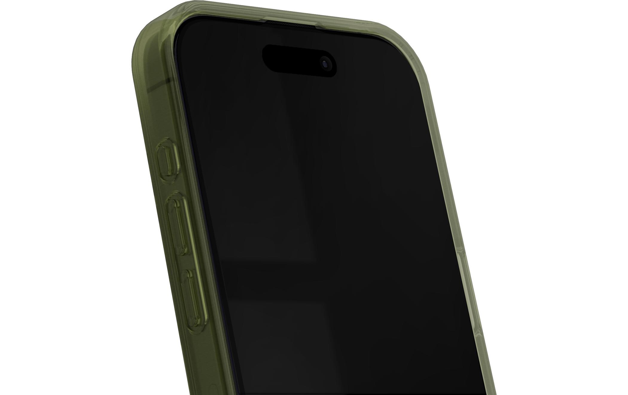 Back Cover Clear Case iPhone 15 Pro Max KhakiSilikon-Backcover für das iPhone 15 Pro Max